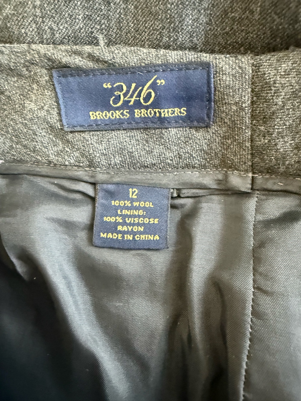 BROOKS BROTHERS Cuffed Trousers - Picture 7 of 7